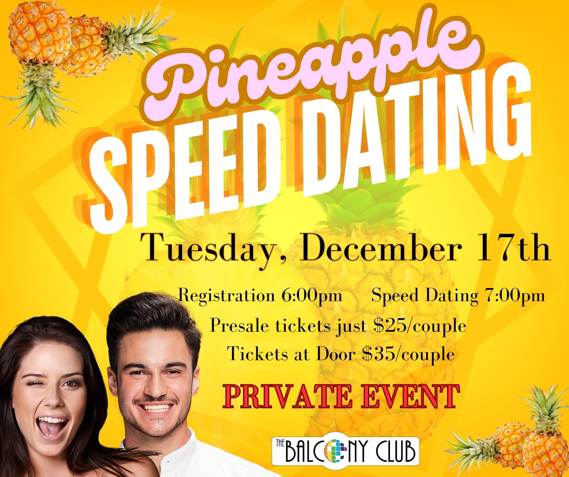 Pineapple Speed Dating